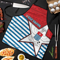 West Papua Morning Star Apron One People One Soul DT05 Red - Polynesian Pride
