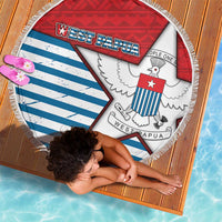 West Papua Morning Star Beach Blanket One People One Soul DT05 - Polynesian Pride