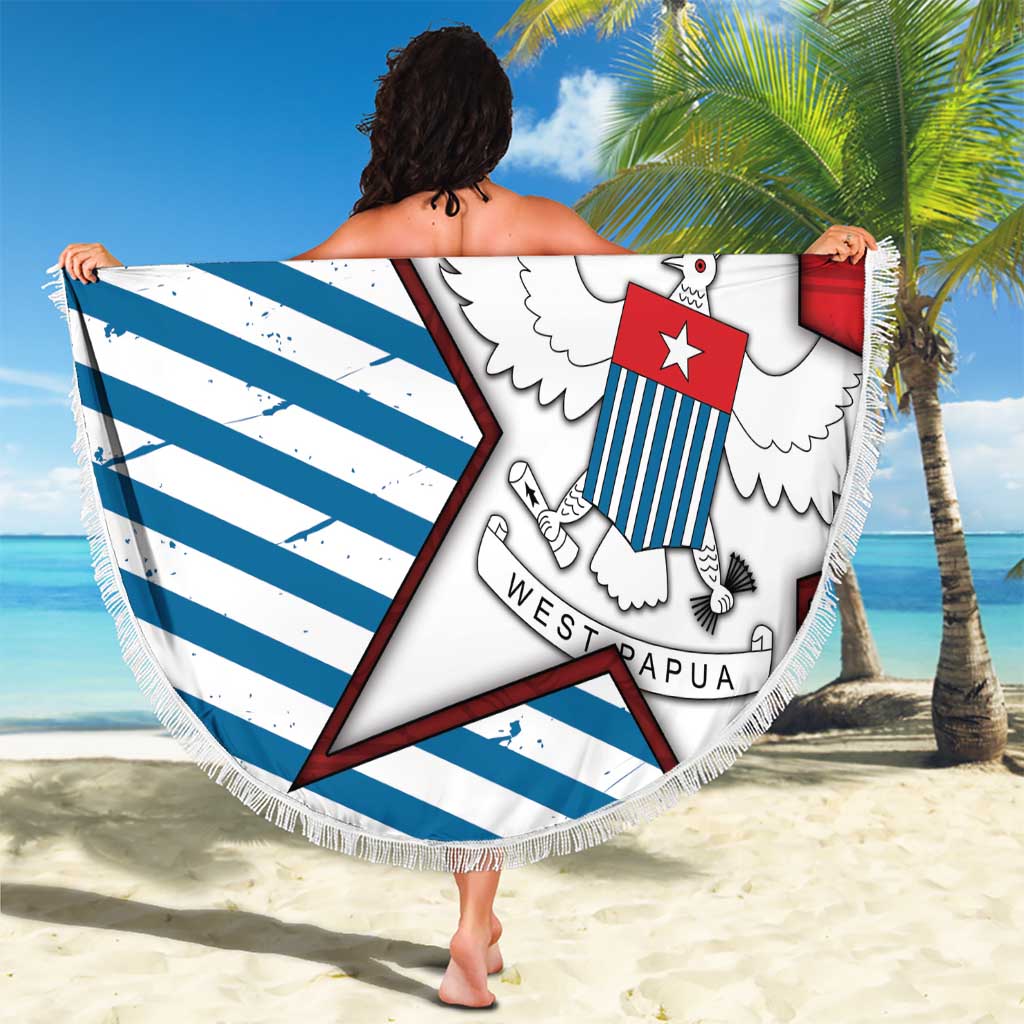 West Papua Morning Star Beach Blanket One People One Soul DT05 - Polynesian Pride