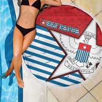West Papua Morning Star Beach Blanket One People One Soul DT05 - Polynesian Pride