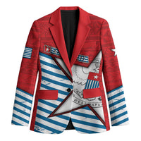 West Papua Morning Star Blazer One People One Soul DT05 Unisex Red - Polynesian Pride
