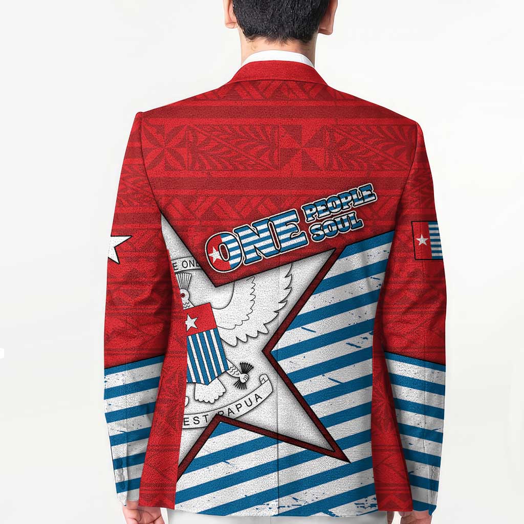West Papua Morning Star Blazer One People One Soul DT05 - Polynesian Pride