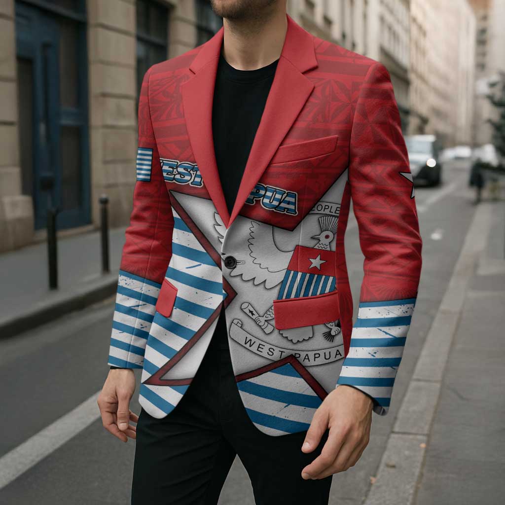 West Papua Morning Star Blazer One People One Soul DT05 - Polynesian Pride