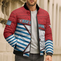 West Papua Morning Star Bomber Puffer Jacket One People One Soul DT05 - Polynesian Pride