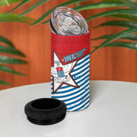 West Papua Morning Star 4 in 1 Can Cooler Tumbler One People One Soul DT05 - Polynesian Pride