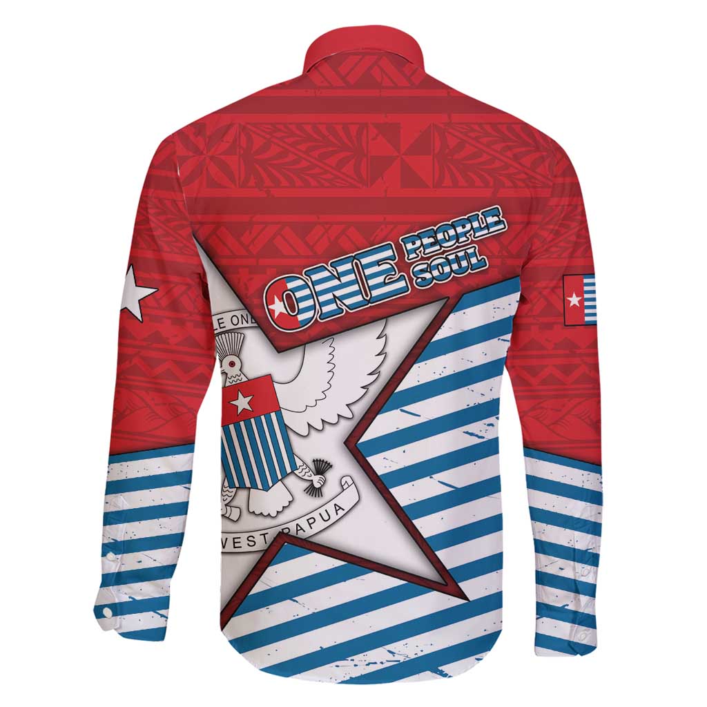 West Papua Morning Star Family Matching Puletasi and Hawaiian Shirt One People One Soul - Polynesian Pride