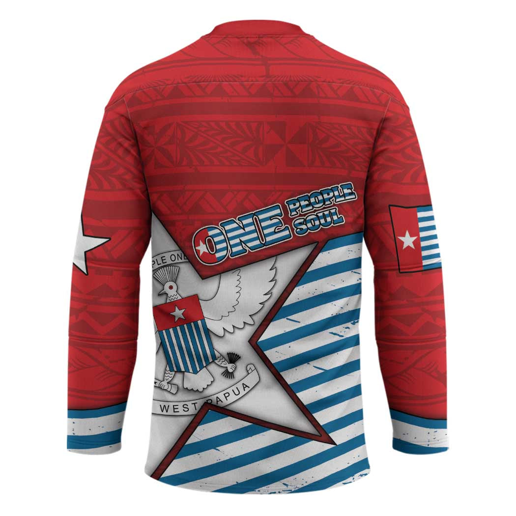 West Papua Morning Star Hockey Jersey One People One Soul DT05 - Polynesian Pride