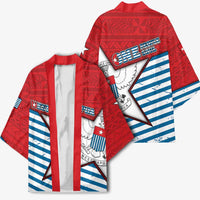 West Papua Morning Star Kimono One People One Soul - Polynesian Pride