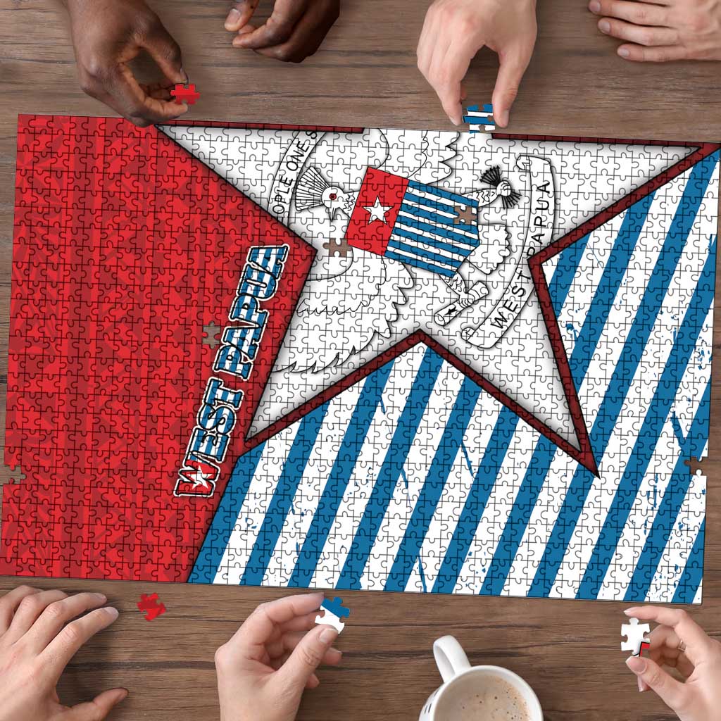 West Papua Morning Star Puzzle One People One Soul DT05 - Polynesian Pride