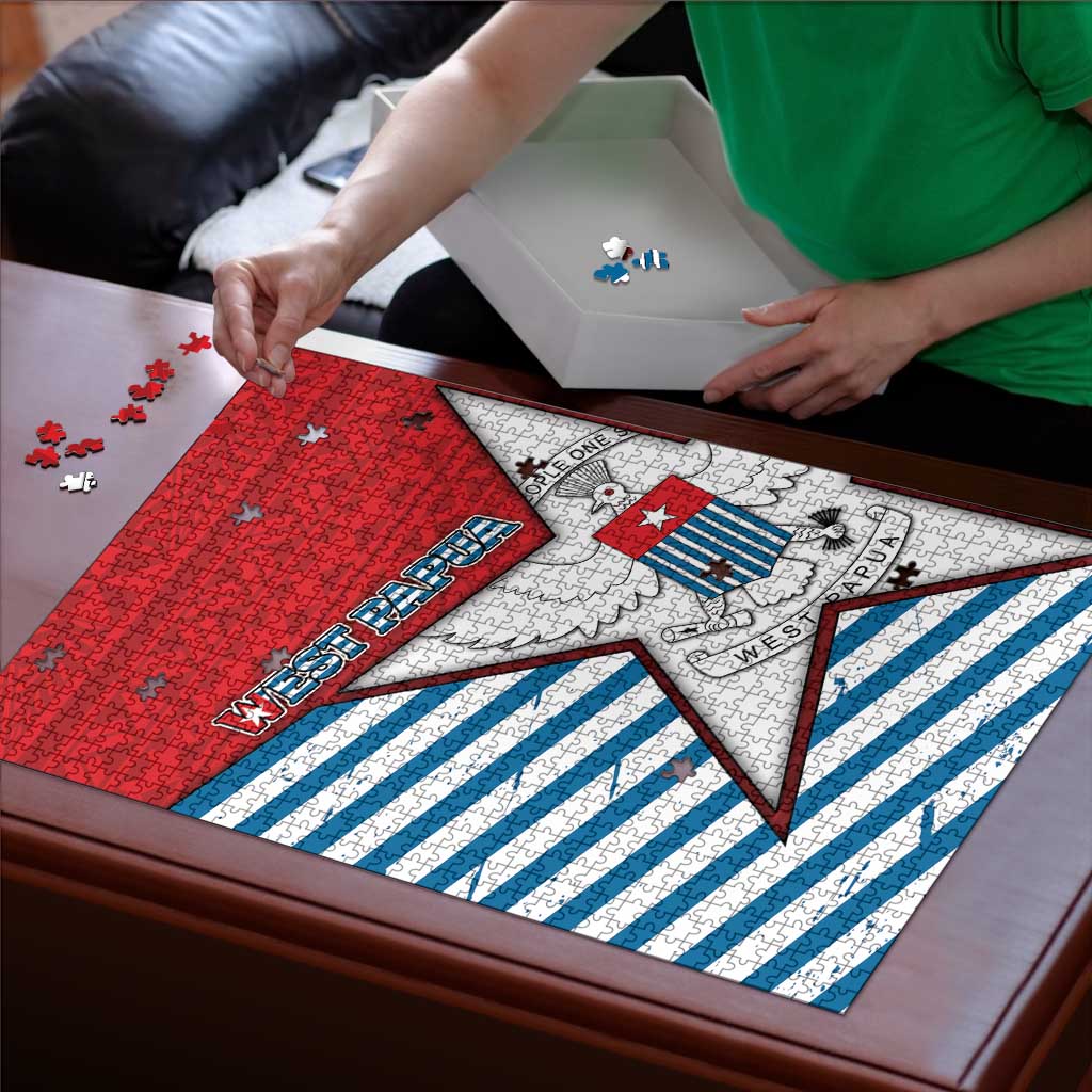 West Papua Morning Star Puzzle One People One Soul DT05 - Polynesian Pride
