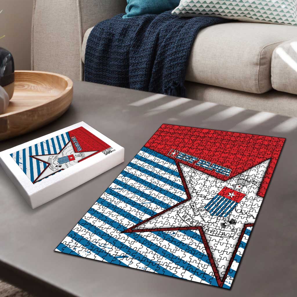 West Papua Morning Star Puzzle One People One Soul DT05 - Polynesian Pride
