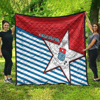 West Papua Morning Star Quilt One People One Soul - Polynesian Pride