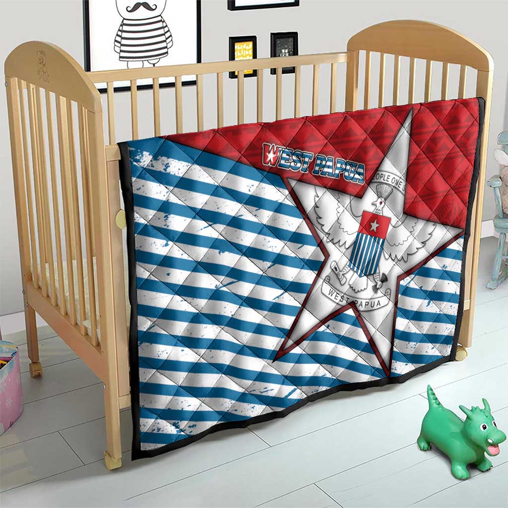 West Papua Morning Star Quilt One People One Soul - Polynesian Pride