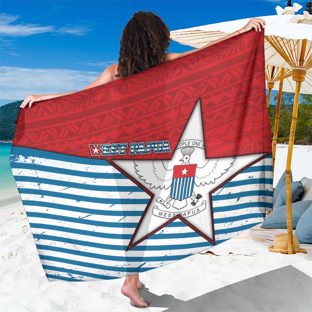 West Papua Morning Star Sarong One People One Soul - Polynesian Pride