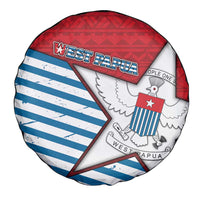 West Papua Morning Star Spare Tire Cover One People One Soul - Polynesian Pride
