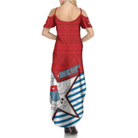 West Papua Morning Star Summer Maxi Dress One People One Soul - Polynesian Pride