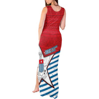 West Papua Morning Star Tank Maxi Dress One People One Soul - Polynesian Pride
