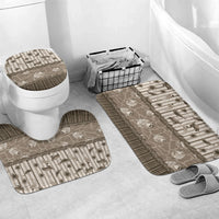 Hawaii Christmas In July Bathroom Set Beige Mele Kalikimaka Sea Animals