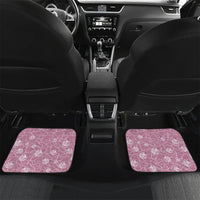 Hawaii Christmas In July Car Mats Dusty Pink Mele Kalikimaka Sea Animals