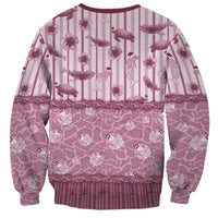 Hawaii Christmas In July Sweatshirt Dusty Pink Mele Kalikimaka Sea Animals