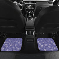 Hawaii Christmas In July Car Mats Amethyst Purple Mele Kalikimaka Sea Animals
