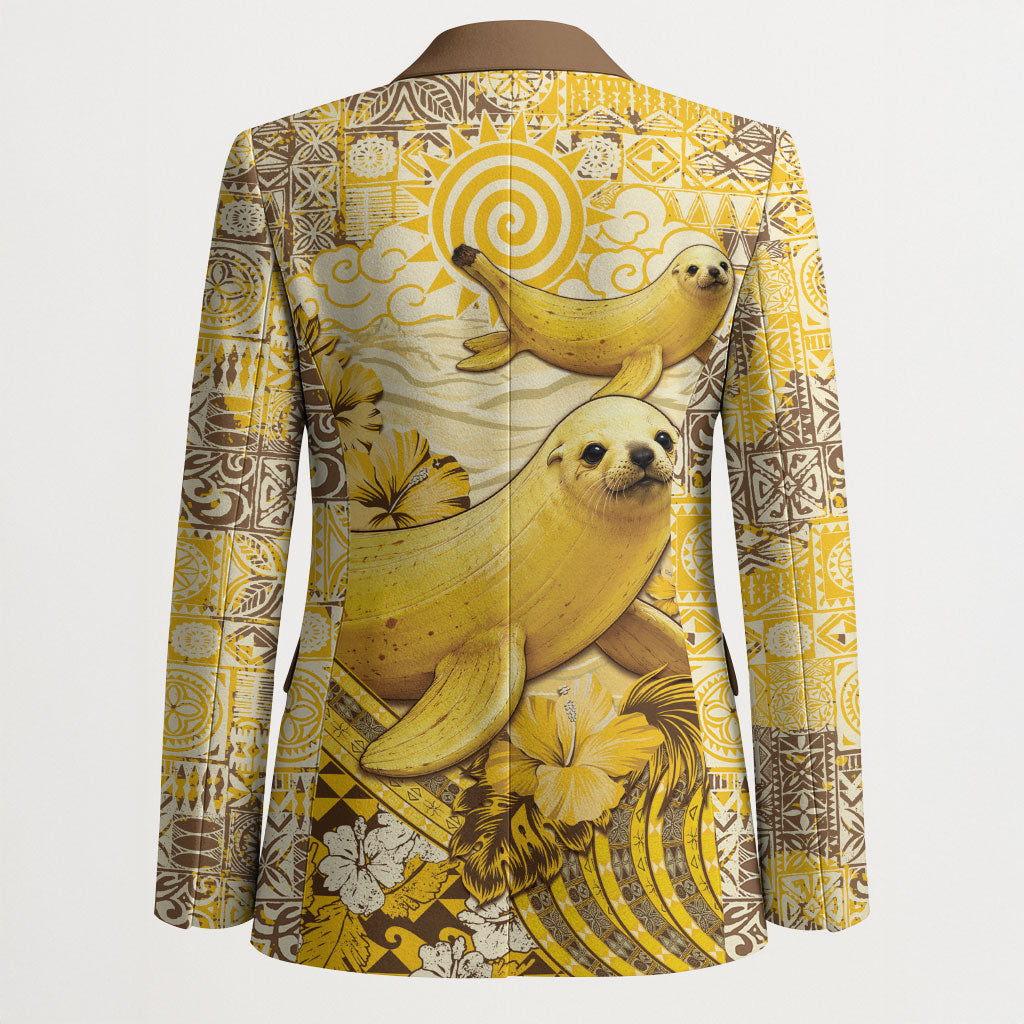 Hawaii Banana Seal Blazer Ilio Holo I Ka Uaua Aloha DT05 - Polynesian Pride