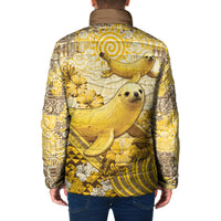 Hawaii Banana Seal Padded Jacket Ilio Holo I Ka Uaua Aloha DT05 - Polynesian Pride