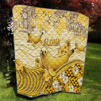 Hawaii Banana Seal Quilt Ilio Holo I Ka Uaua Aloha DT05 - Polynesian Pride