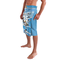 Custom Argentina Football Lavalava Goat Comic Style Sun Of May DT05 - Polynesian Pride