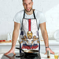 Custom England Football Apron Three Lions Trophy St George Cross DT05 - Polynesian Pride