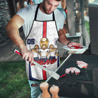 Custom England Football Apron Three Lions Trophy St George Cross DT05 - Polynesian Pride