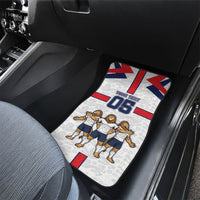 Custom England Football Car Mats Three Lions Trophy St George Cross DT05 - Polynesian Pride