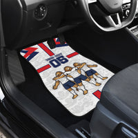 Custom England Football Car Mats Three Lions Trophy St George Cross DT05 - Polynesian Pride
