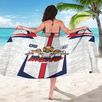 Custom England Football Sarong Three Lions Trophy St George Cross DT05 - Polynesian Pride