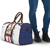Custom England Football Travel Bag Three Lions Trophy St George Cross DT05 - Polynesian Pride
