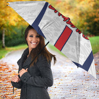 Custom England Football Umbrella Three Lions Trophy St George Cross DT05 - Polynesian Pride