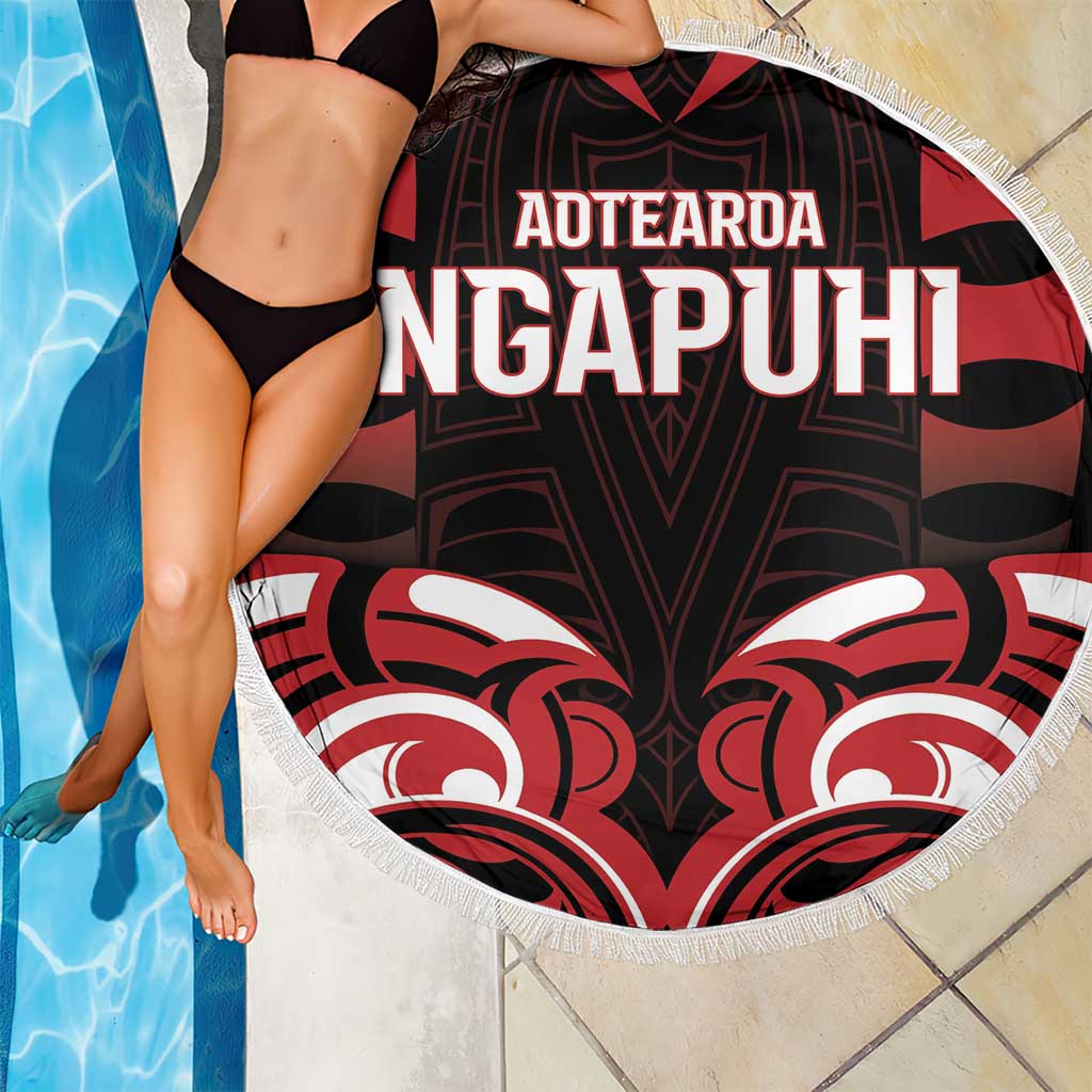 Aotearoa Ngapuhi Beach Blanket Maori Pattern New Zealand DT05 - Polynesian Pride