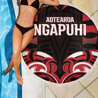 Aotearoa Ngapuhi Beach Blanket Maori Pattern New Zealand DT05 - Polynesian Pride