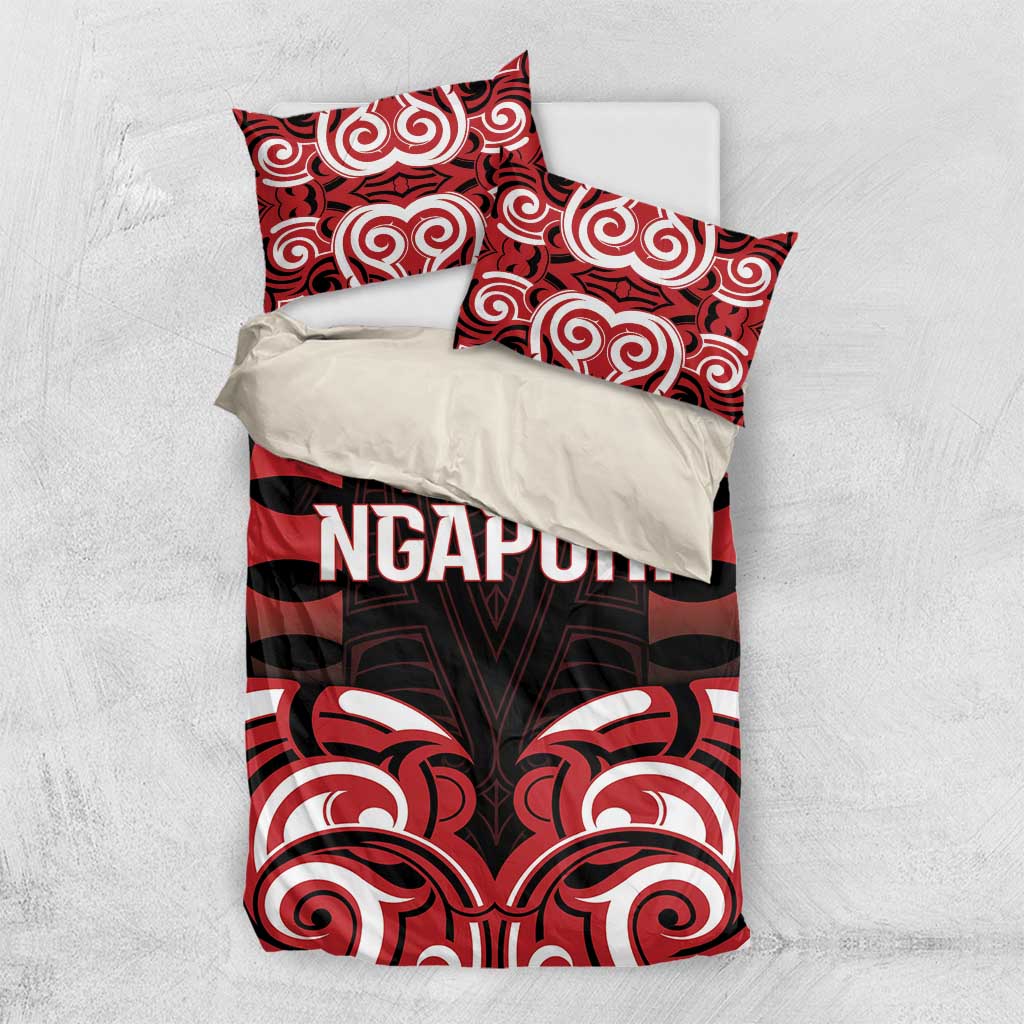 Aotearoa Ngapuhi Bedding Set Maori Pattern New Zealand - Polynesian Pride