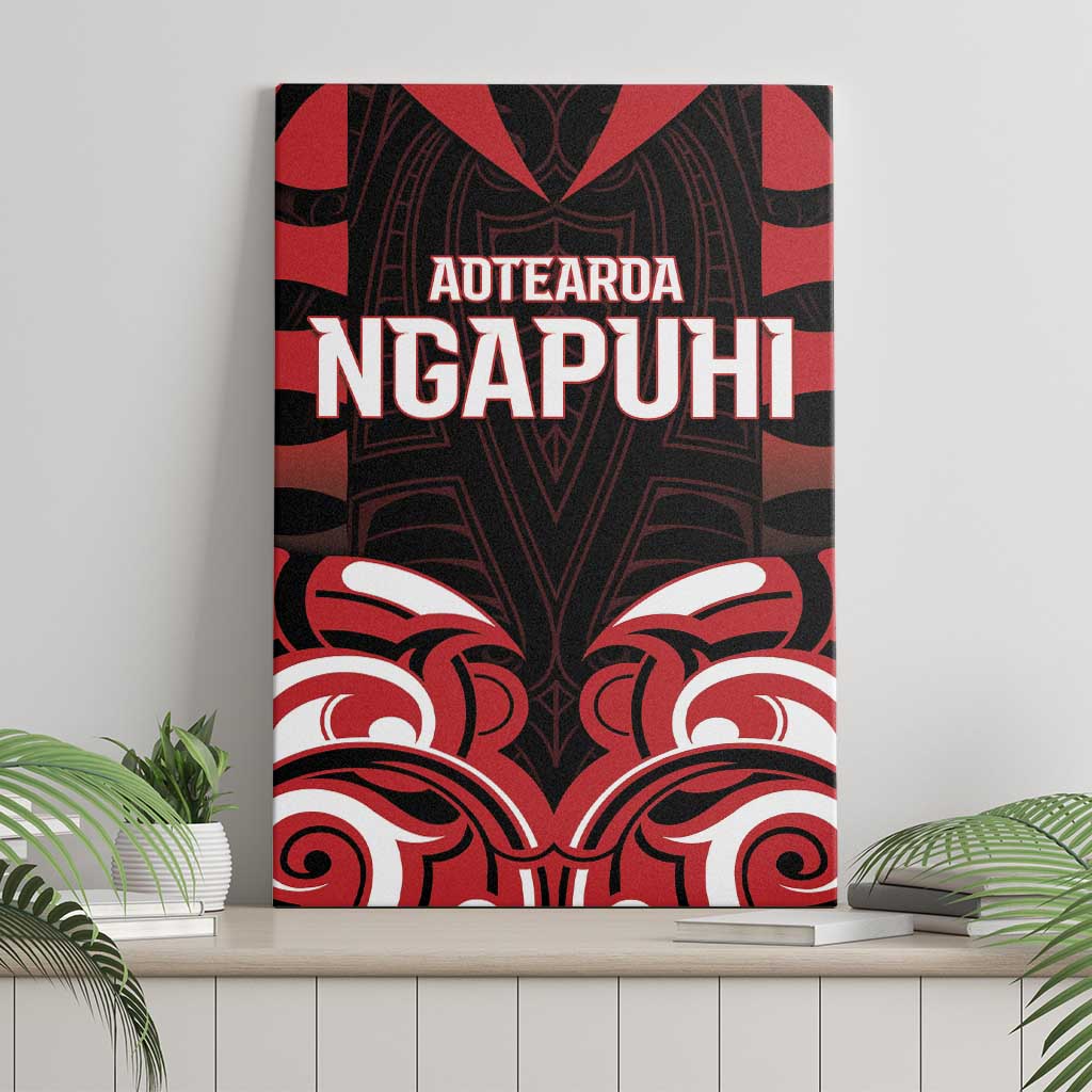 Aotearoa Ngapuhi Canvas Wall Art Maori Pattern New Zealand DT05 - Polynesian Pride