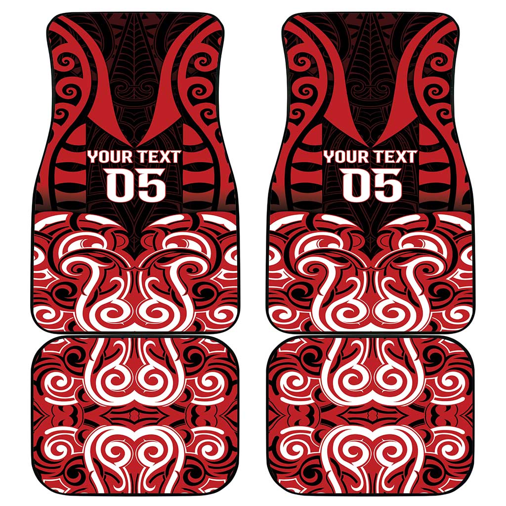 Aotearoa Ngapuhi Car Mats Maori Pattern New Zealand DT05 - Polynesian Pride