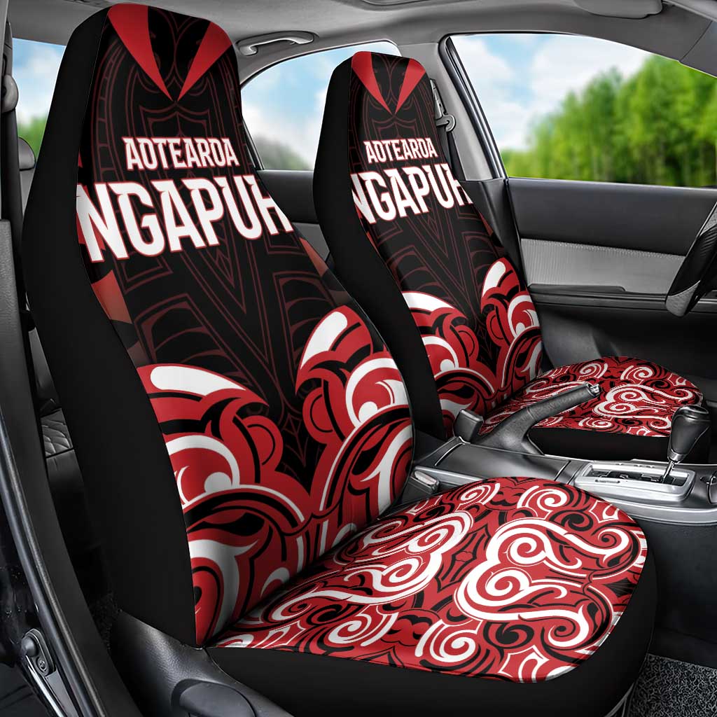 Aotearoa Ngapuhi Car Seat Cover Maori Pattern New Zealand - Polynesian Pride