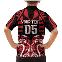 Custom Aotearoa Ngapuhi Family Matching Mermaid Dress and Hawaiian Shirt Maori Pattern New Zealand - Polynesian Pride