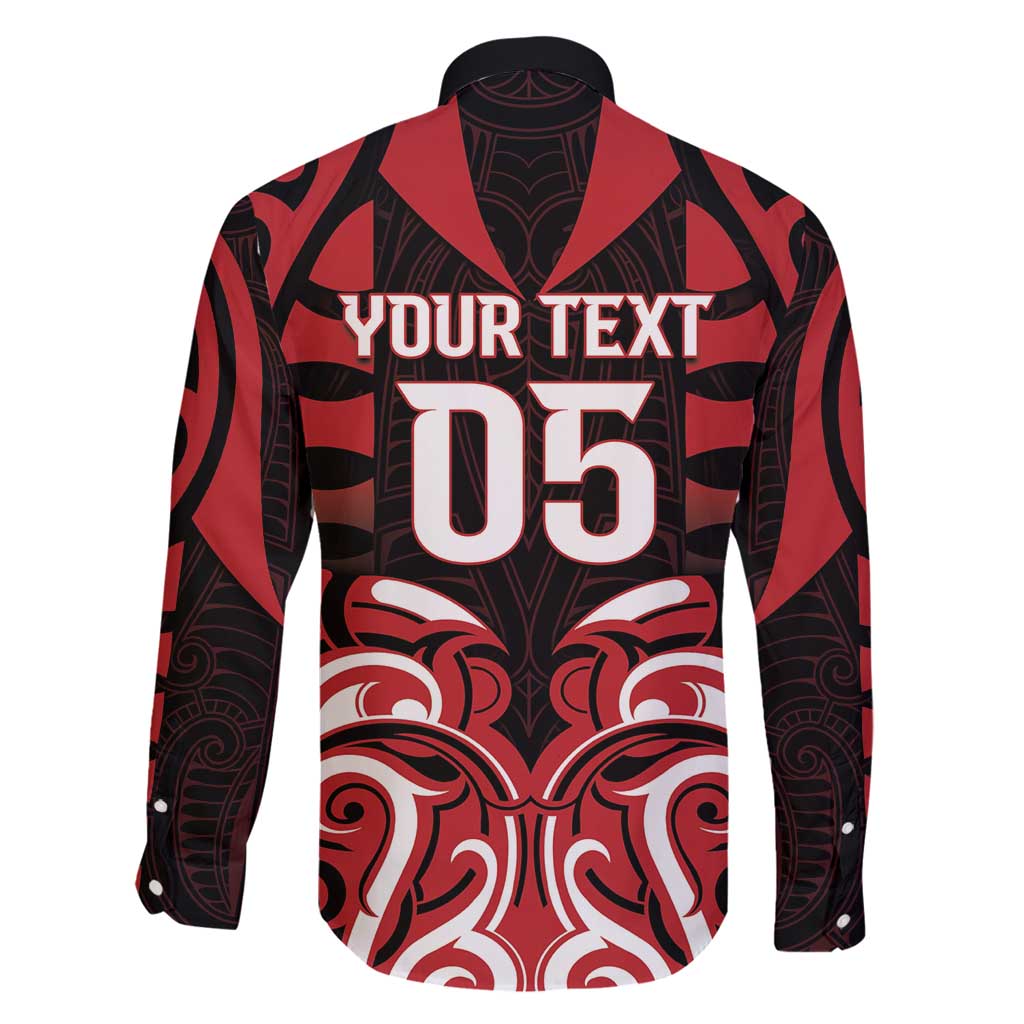 Custom Aotearoa Ngapuhi Family Matching Off Shoulder Maxi Dress and Hawaiian Shirt Maori Pattern New Zealand - Polynesian Pride