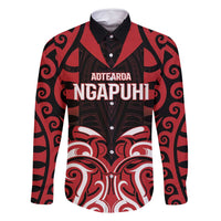 Custom Aotearoa Ngapuhi Family Matching Tank Maxi Dress and Hawaiian Shirt Maori Pattern New Zealand - Polynesian Pride