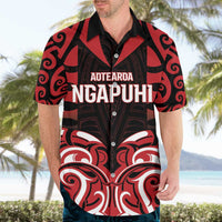 Custom Aotearoa Ngapuhi Hawaiian Shirt Maori Pattern New Zealand DT05 - Polynesian Pride