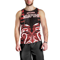 Custom Aotearoa Ngapuhi Men Tank Top Maori Pattern New Zealand DT05 - Polynesian Pride