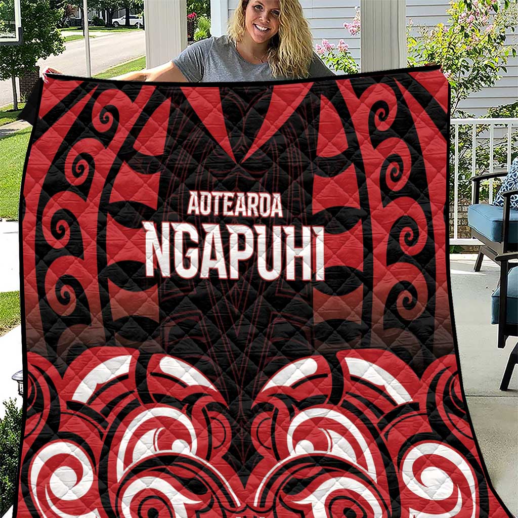 Aotearoa Ngapuhi Quilt Maori Pattern New Zealand - Polynesian Pride