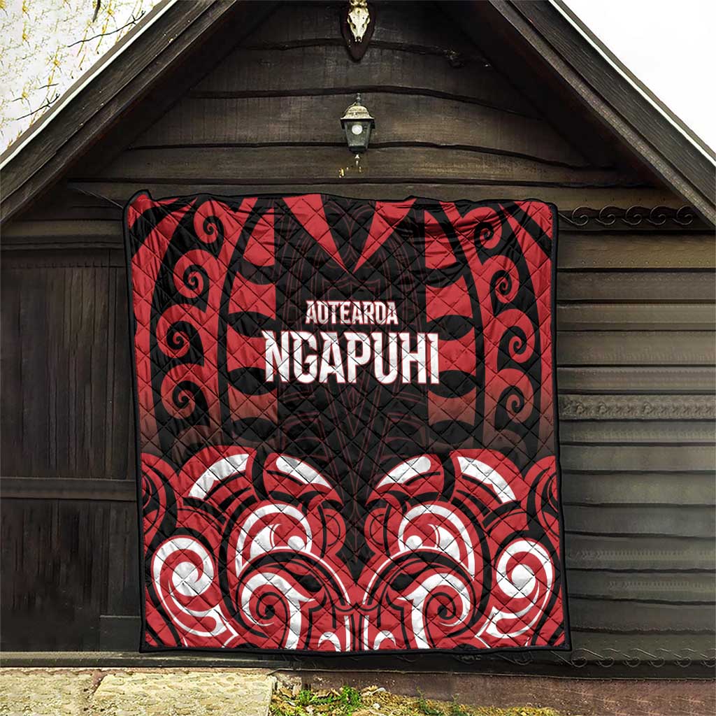Aotearoa Ngapuhi Quilt Maori Pattern New Zealand - Polynesian Pride