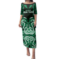 Custom Aotearoa Ngai Tahu Family Matching Puletasi and Hawaiian Shirt Maori Pattern New Zealand - Polynesian Pride